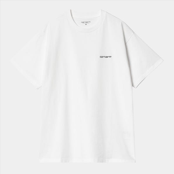 Carhartt WIP - Witte Script Embroidery T-shirt