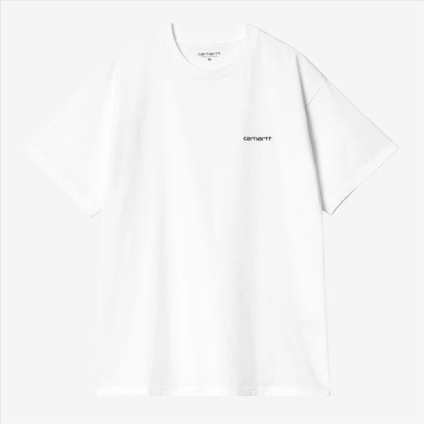 Carhartt WIP - Witte Script Embroidery T-shirt