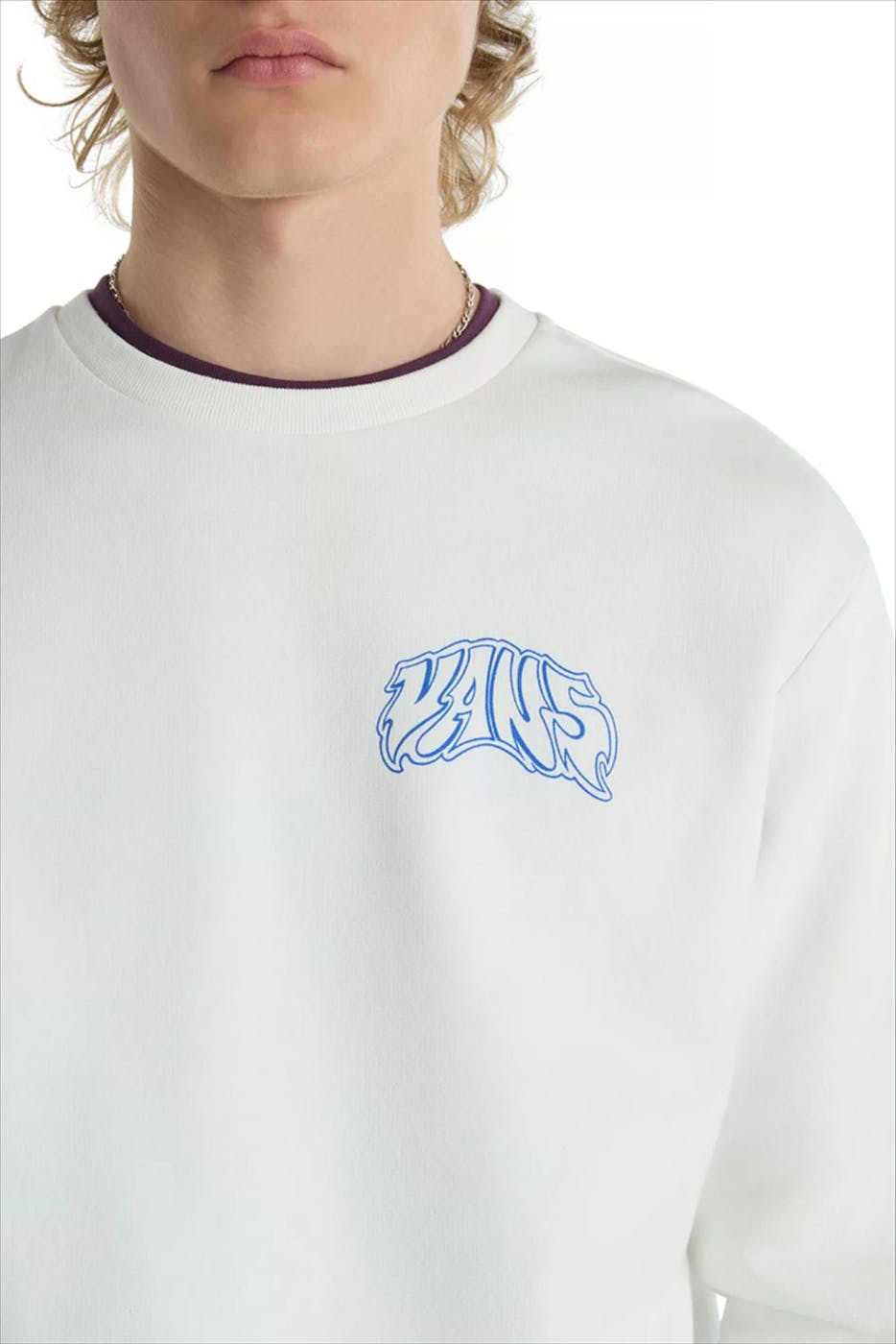 Vans  - Witte Dunton sweater