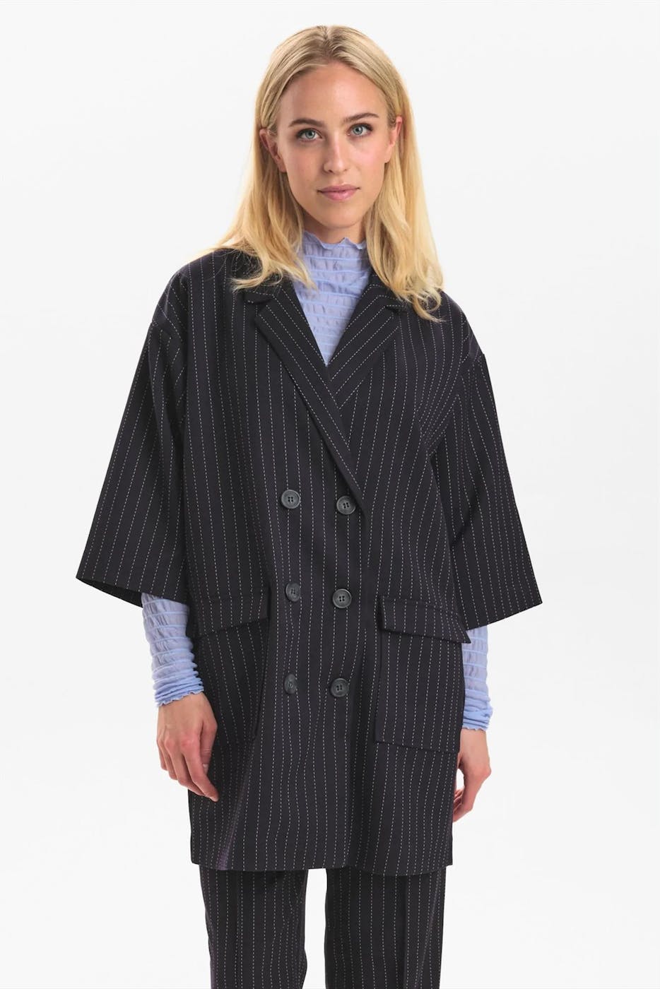 Nümph - Donkerblauwe Manon blazer