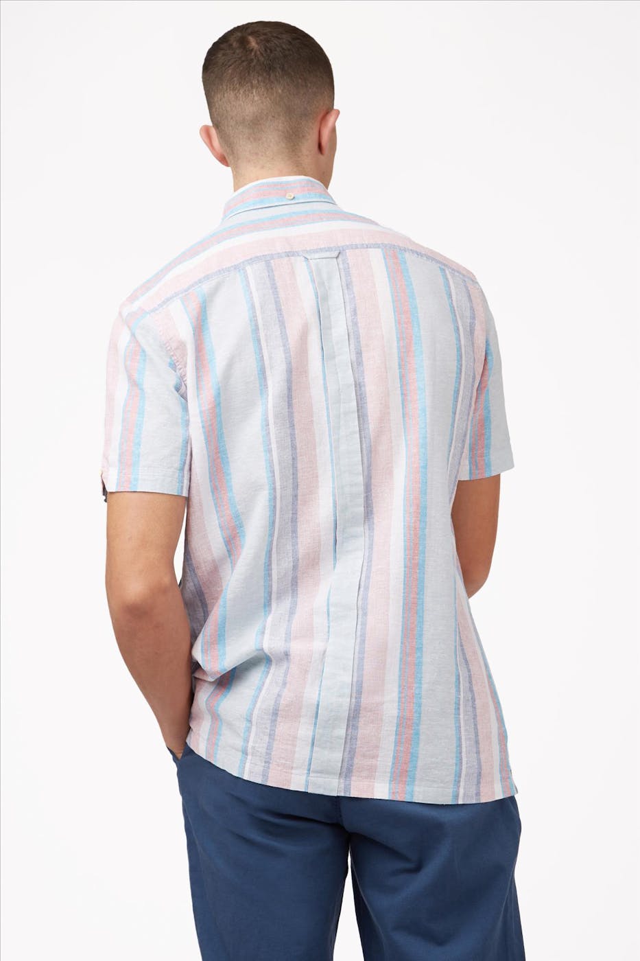 Ben Sherman - Multicolour Pastel Stripe hemd