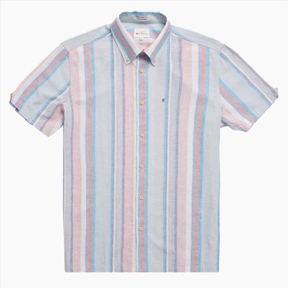 Ben Sherman - Multicolour Pastel Stripe hemd