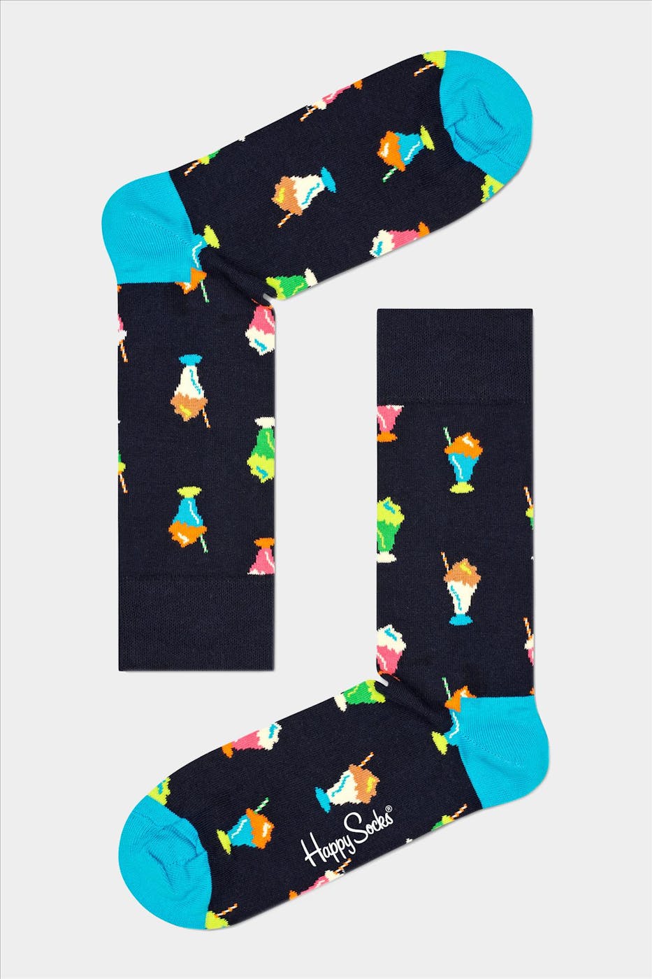 Happy Socks - Multicolour 4-Pack At The Dinner sokken, maat: 41-46