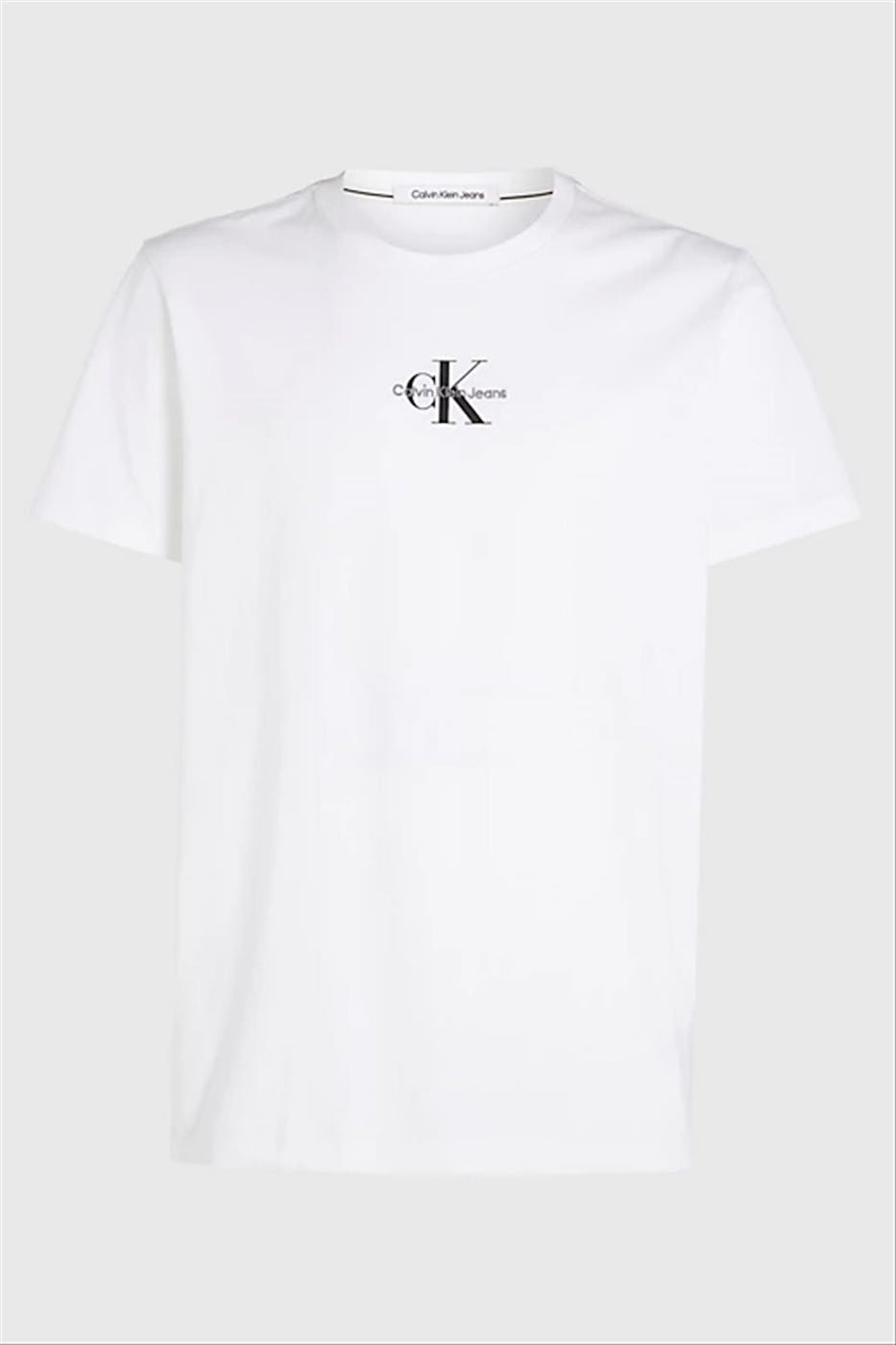 Calvin Klein Jeans - Witte Monogram Logo t-shirt