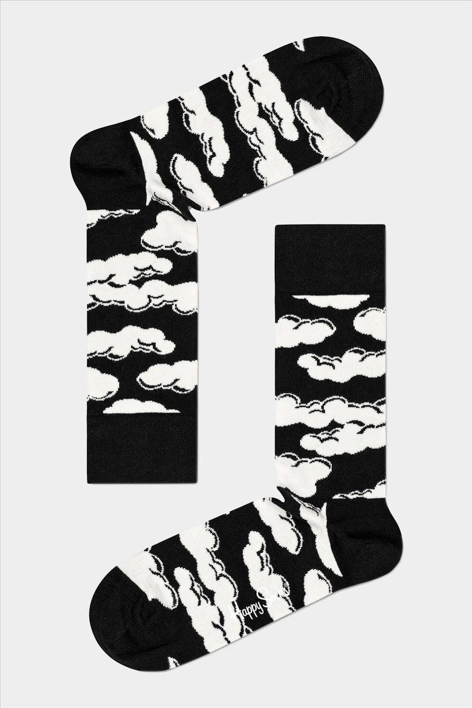 Happy Socks - Zwart-witte 4-pack Gift Set sokken, maat: 41-46