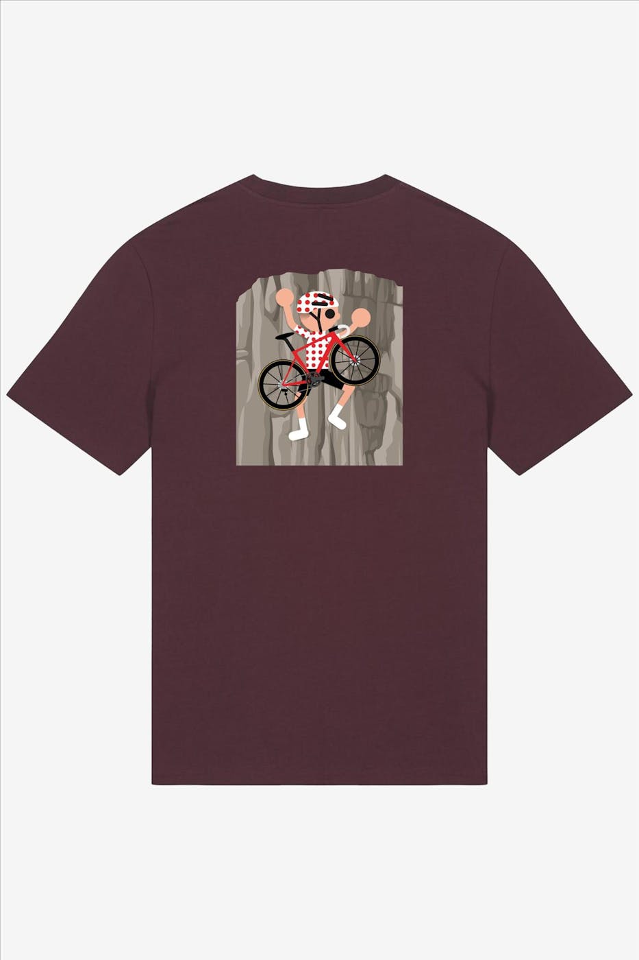 Vive le vélo - Bordeaux King Of The Mountain T-shirt