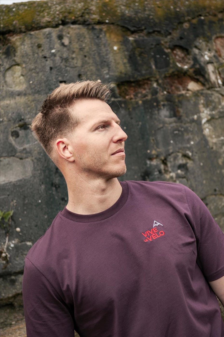 Vive le vélo - Bordeaux King Of The Mountain T-shirt