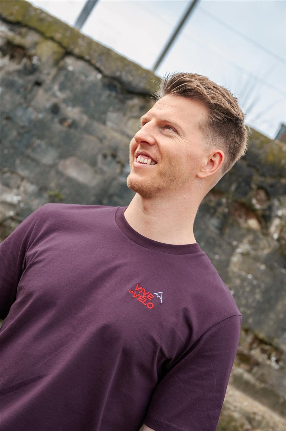 Vive le vélo - Bordeaux King Of The Mountain T-shirt