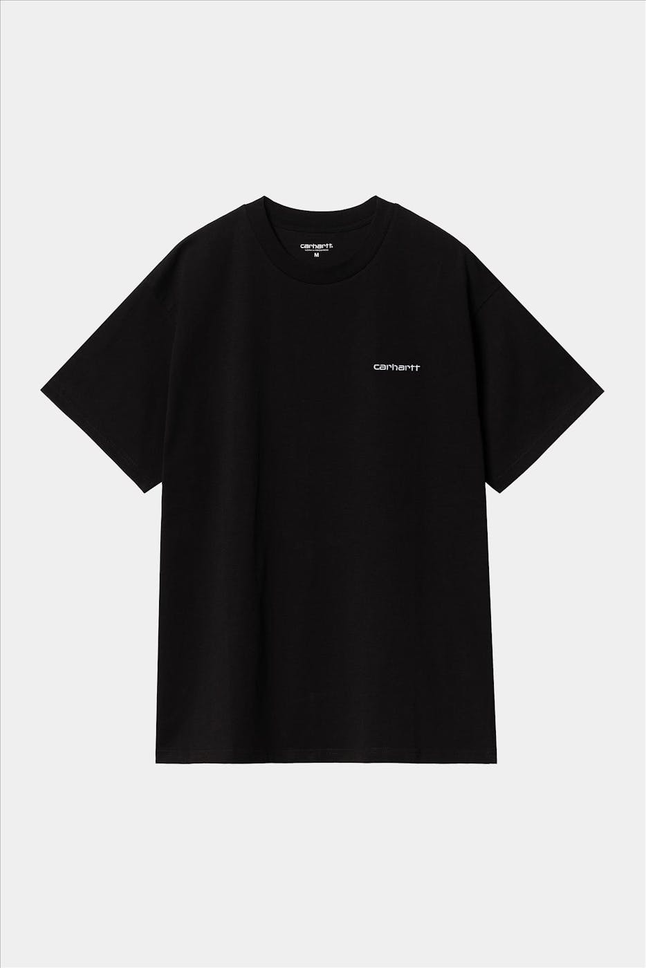 Carhartt WIP - Zwarte Script Embroidery T-shirt