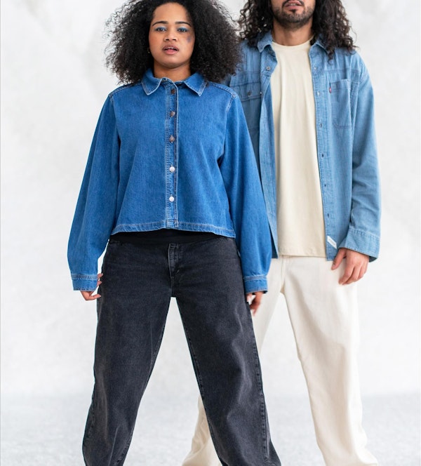 Levi's - Zwarte Baggy Dad jeans