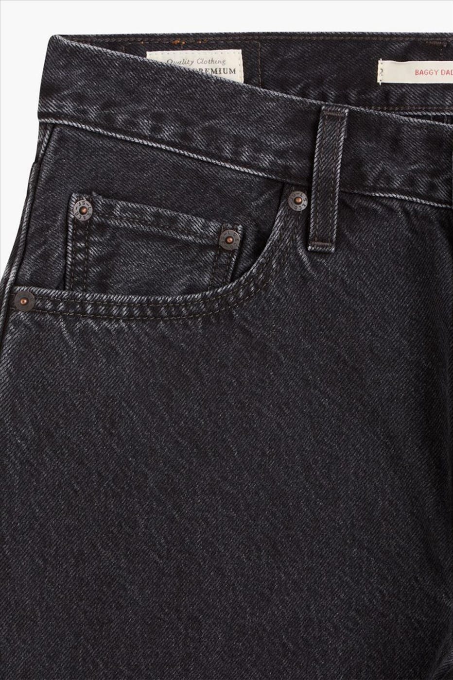 Levi's - Zwarte Baggy Dad jeans