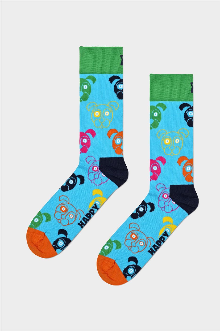 Happy Socks - Multicolour 3-Pack Mixed Dog sokken, maat: 41-46