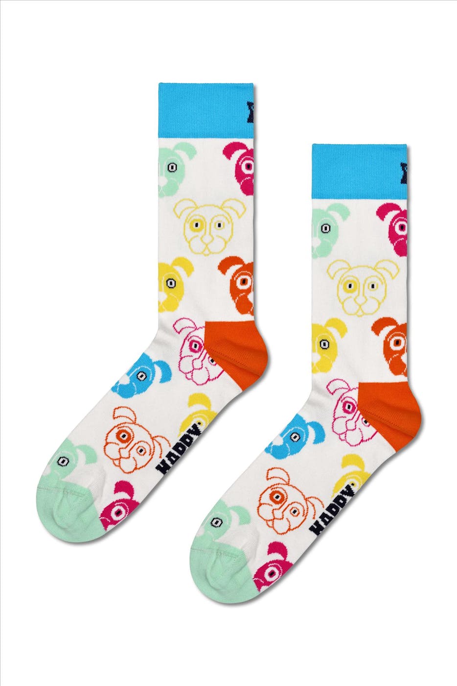 Happy Socks - Multicolour 3-Pack Mixed Dog sokken, maat: 41-46