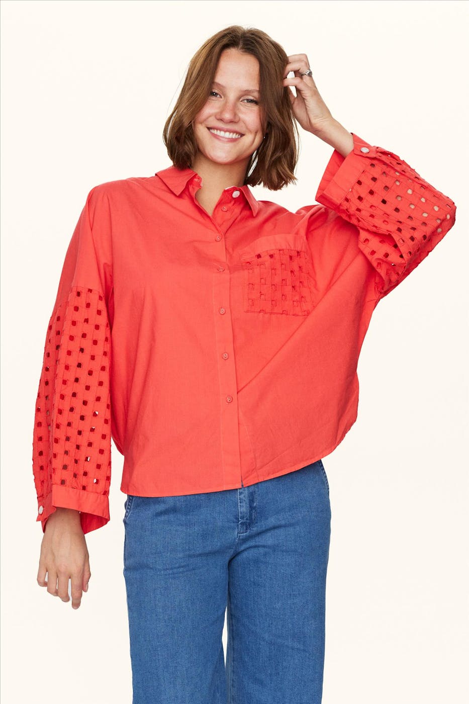 Nümph - Koraal Gwen blouse