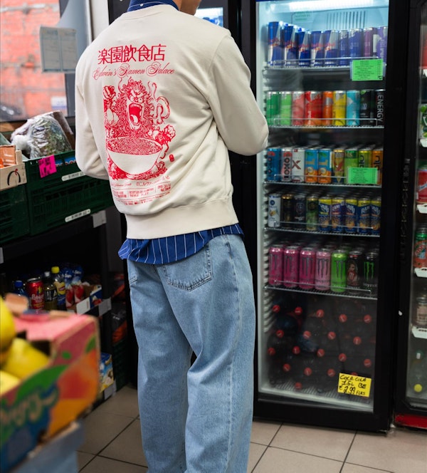 Edwin - Ecru Ramen Palace sweater