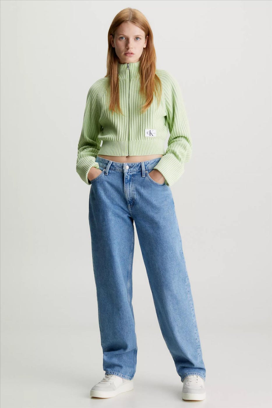 Calvin Klein Jeans - Blauwe 90's Straight jeans