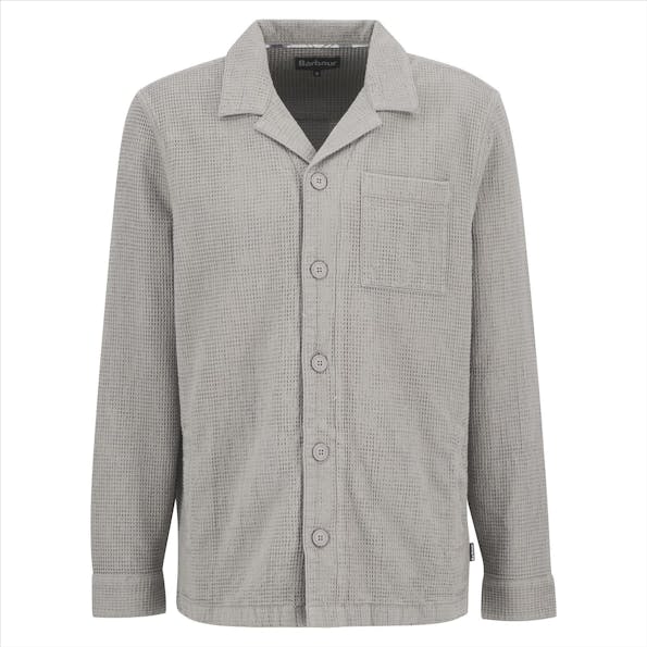 Barbour - Zandbeige Waffle overshirt