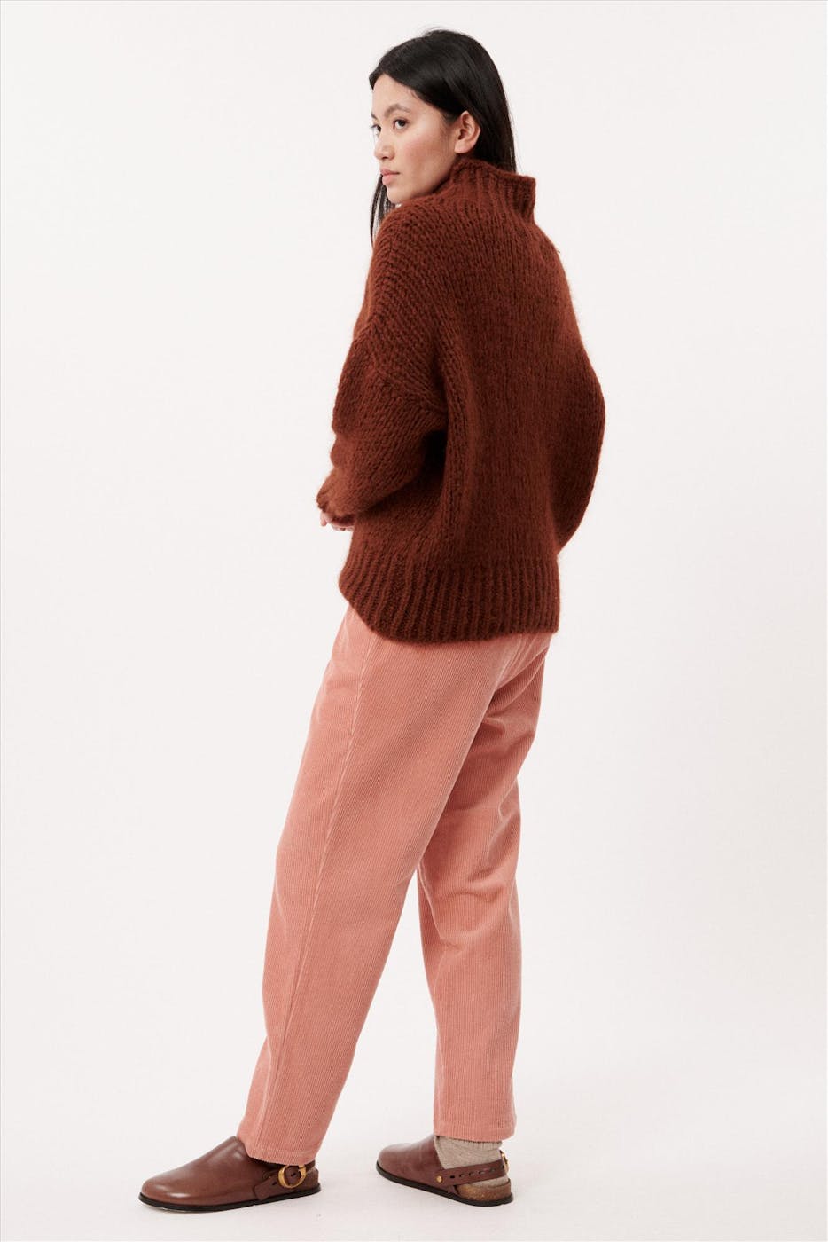 FRNCH - Roze Perola broek