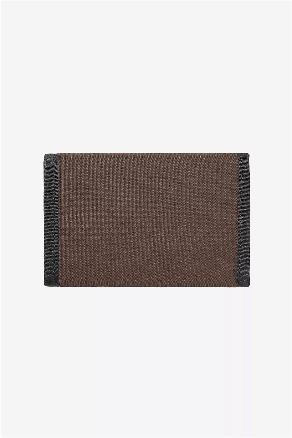 Carhartt WIP - Donkerbruine Alec portemonnee