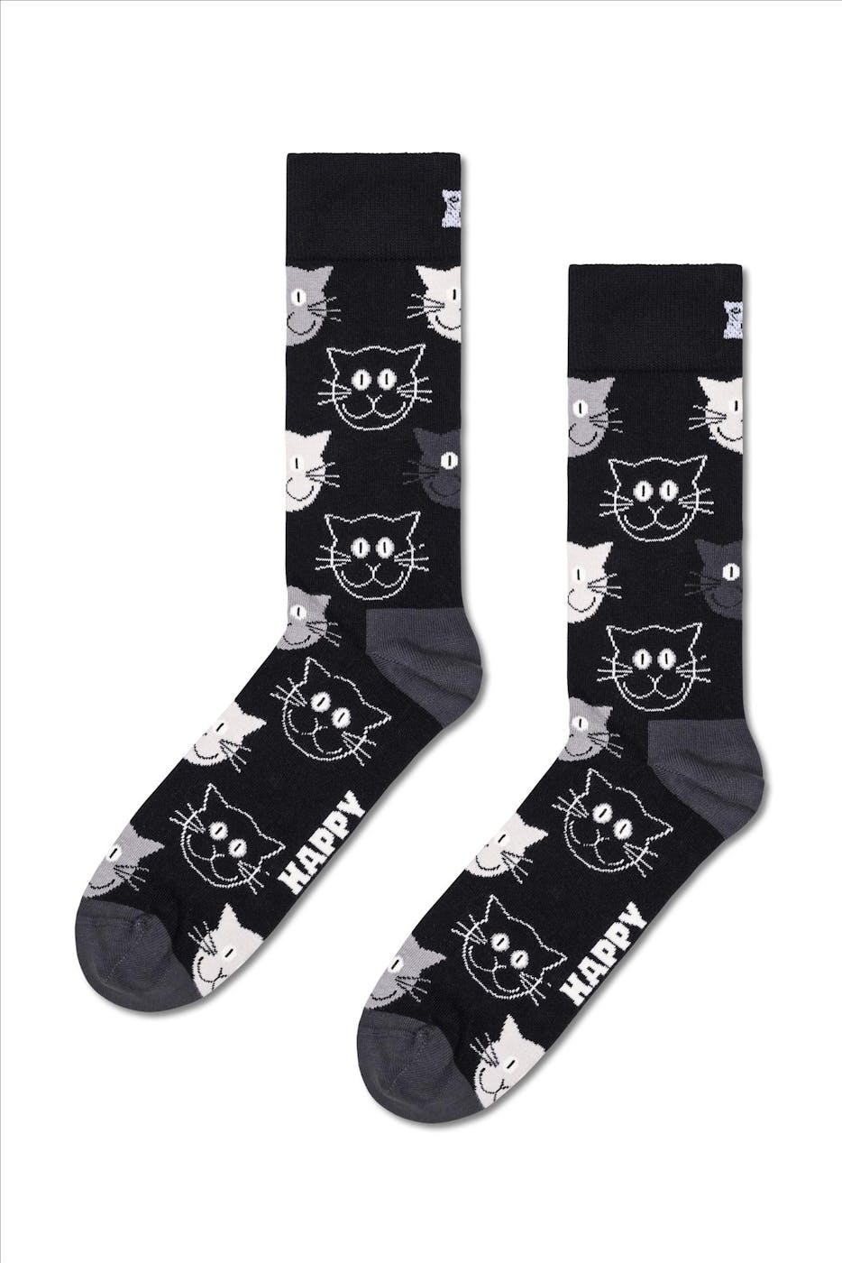 Happy Socks - Multicolour 3-pack Mixed Cat sokken, maat: 36-40