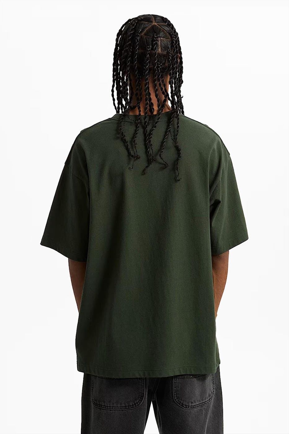Vans - Donkergroene Original Standa T-shirt