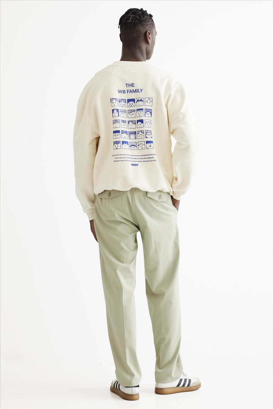 WOODBIRD - Ecru Cope Family sweater