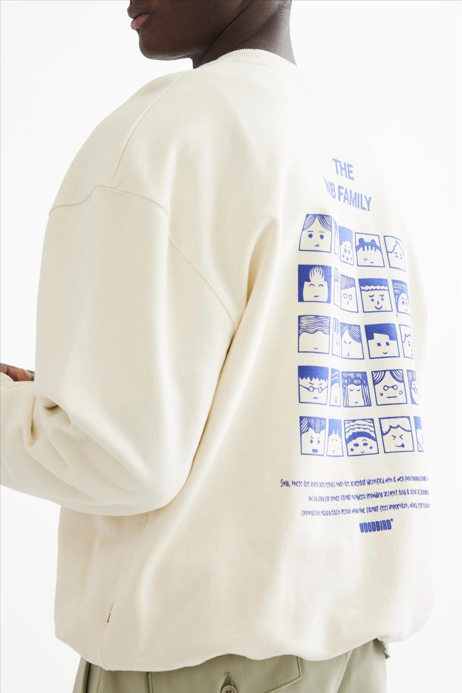 WOODBIRD - Ecru Cope Family sweater