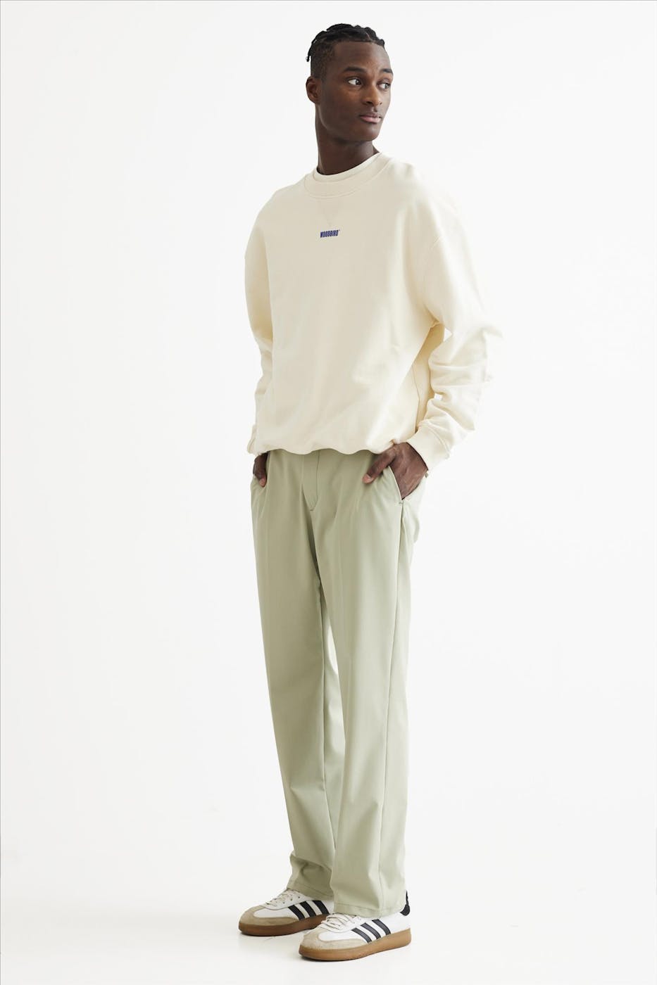 WOODBIRD - Ecru Cope Family sweater