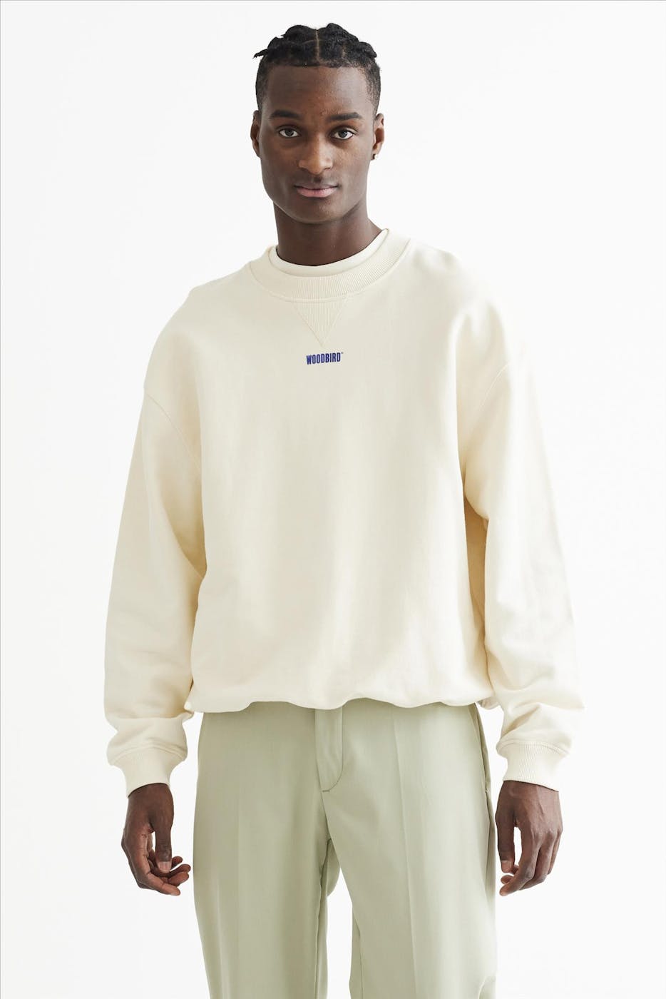 WOODBIRD - Ecru Cope Family sweater