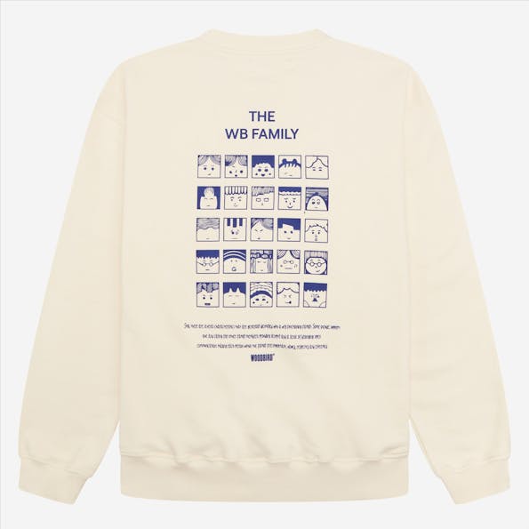WOODBIRD - Ecru Cope Family sweater