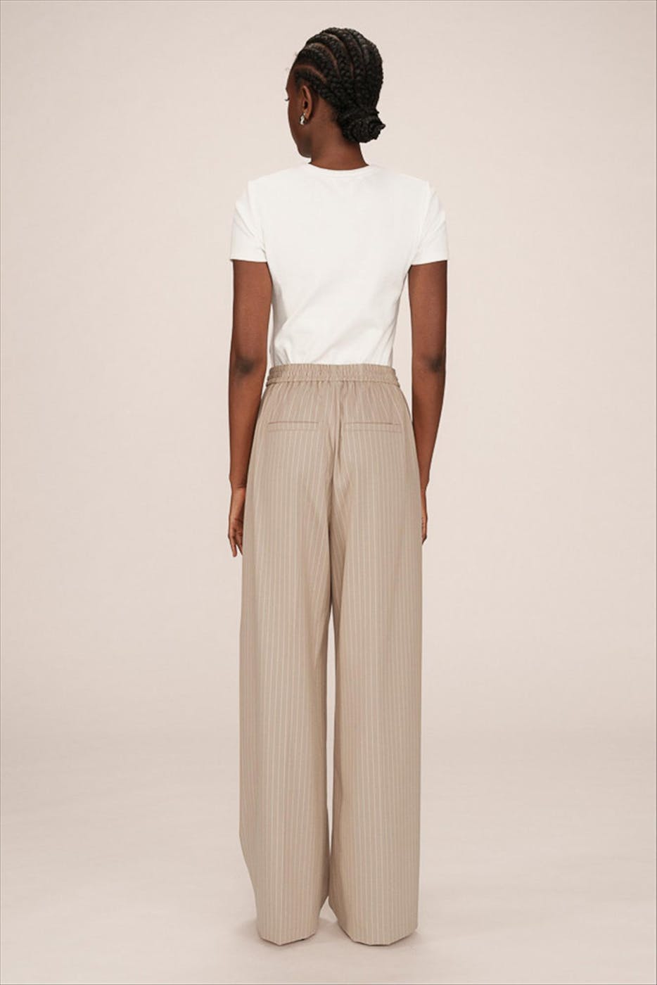 Grace & Mila - Beige-Ecru Stay broek