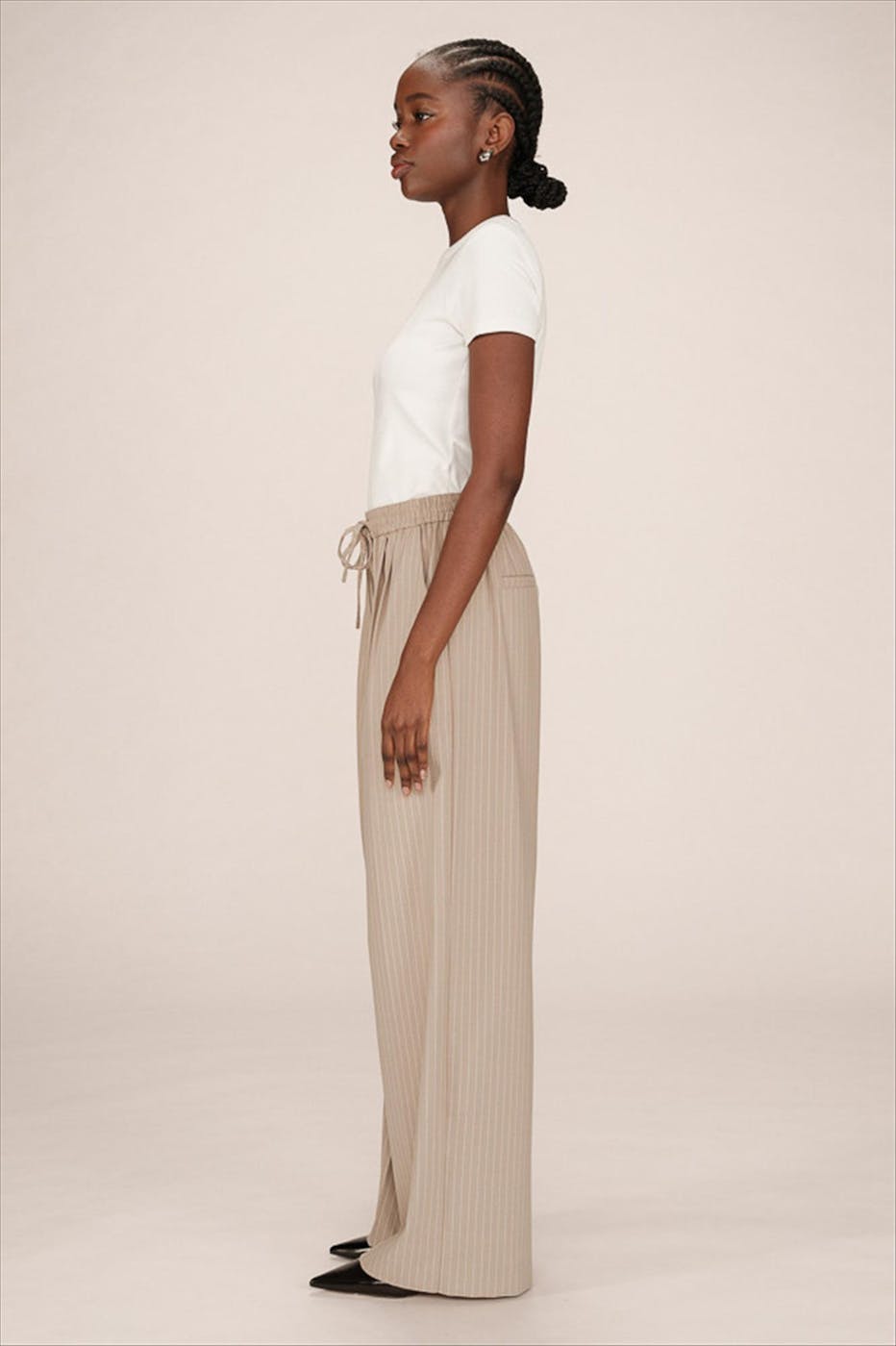 Grace & Mila - Beige-Ecru Stay broek