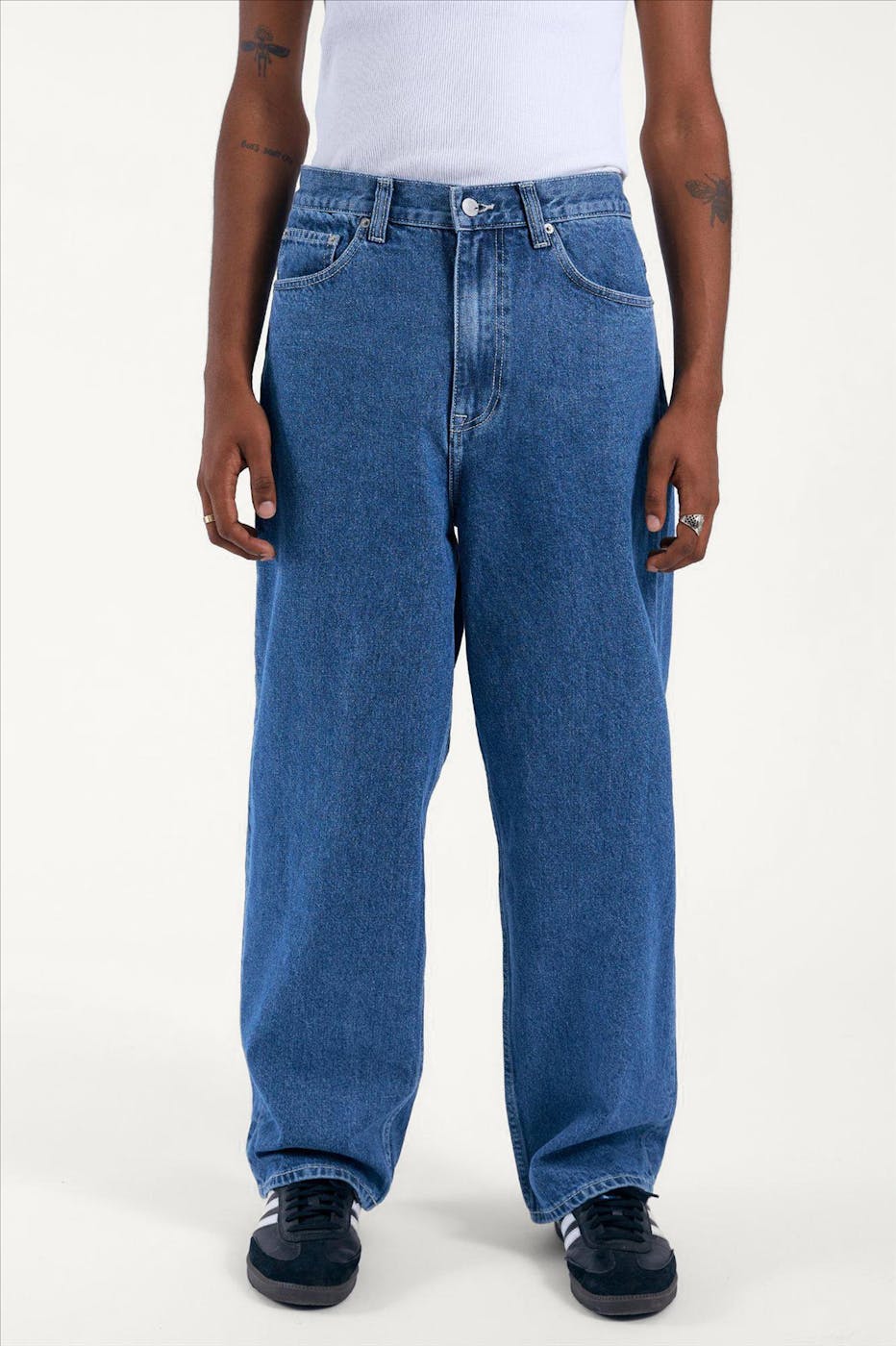 Dr. Denim - Donkerblauwe Kobe Baggy jeans