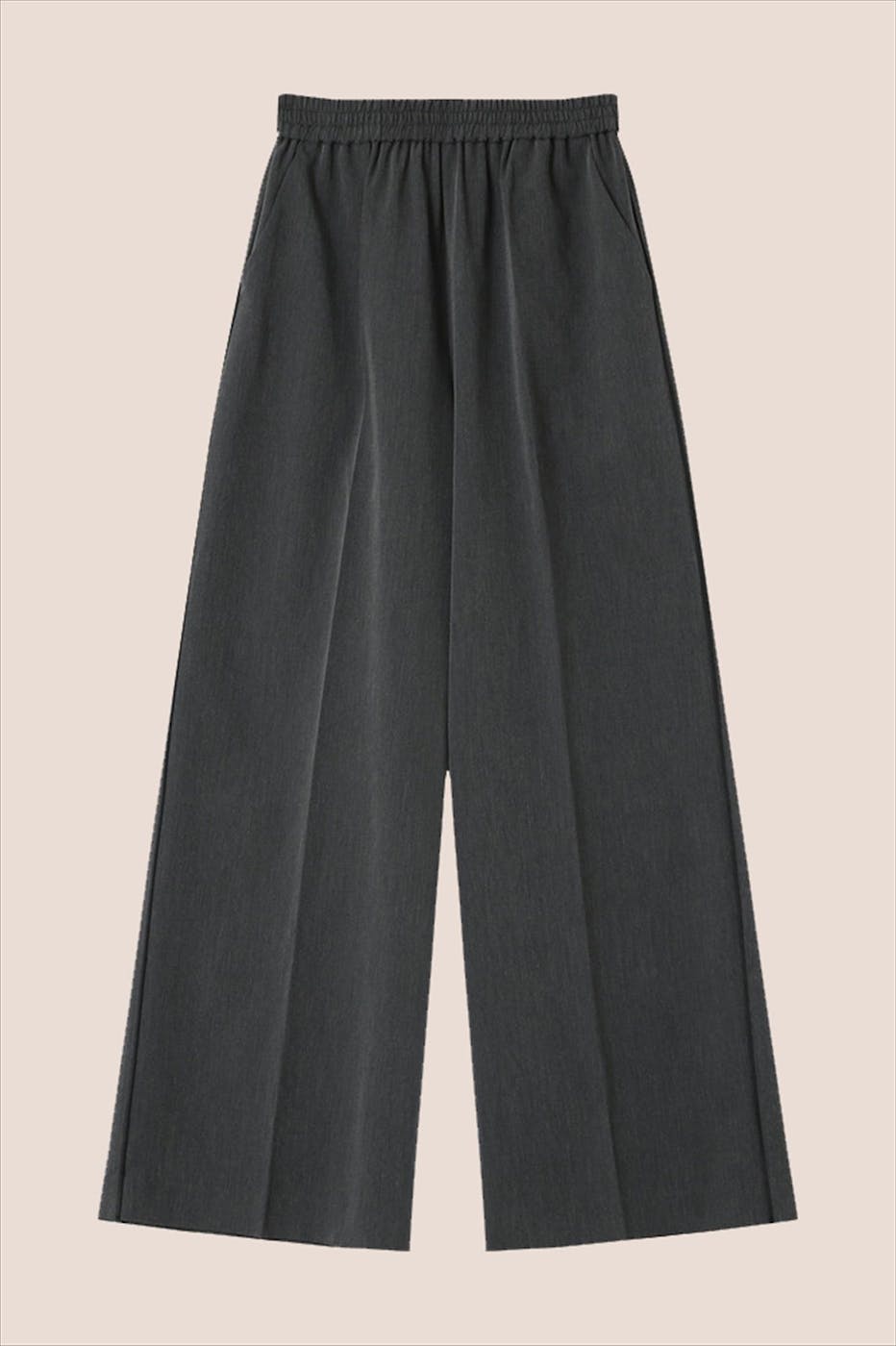 Grace & Mila - Donkergrijze Sweeney broek