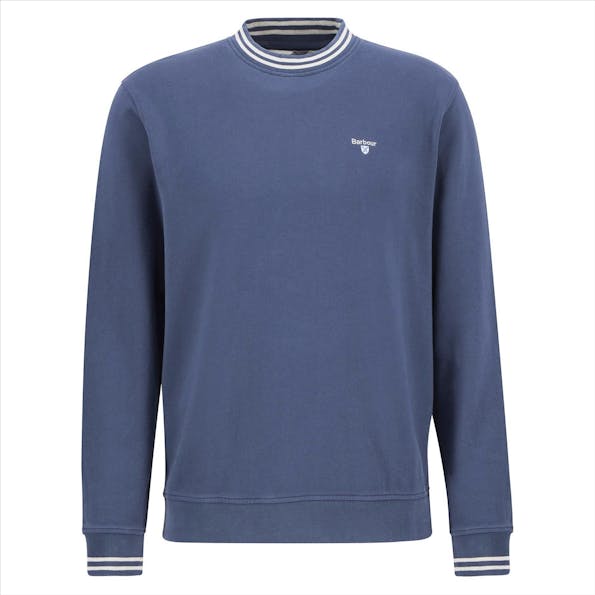 Barbour - Blauwe Rosford sweater