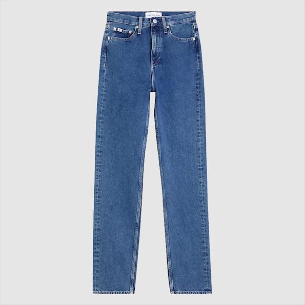 Calvin Klein Jeans - Blauwe Authentic Slim Straight jeans