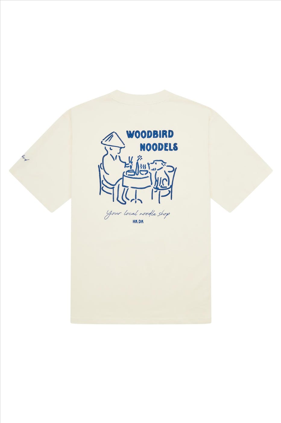 WOODBIRD - Ecru Baine Noodle T-shirt