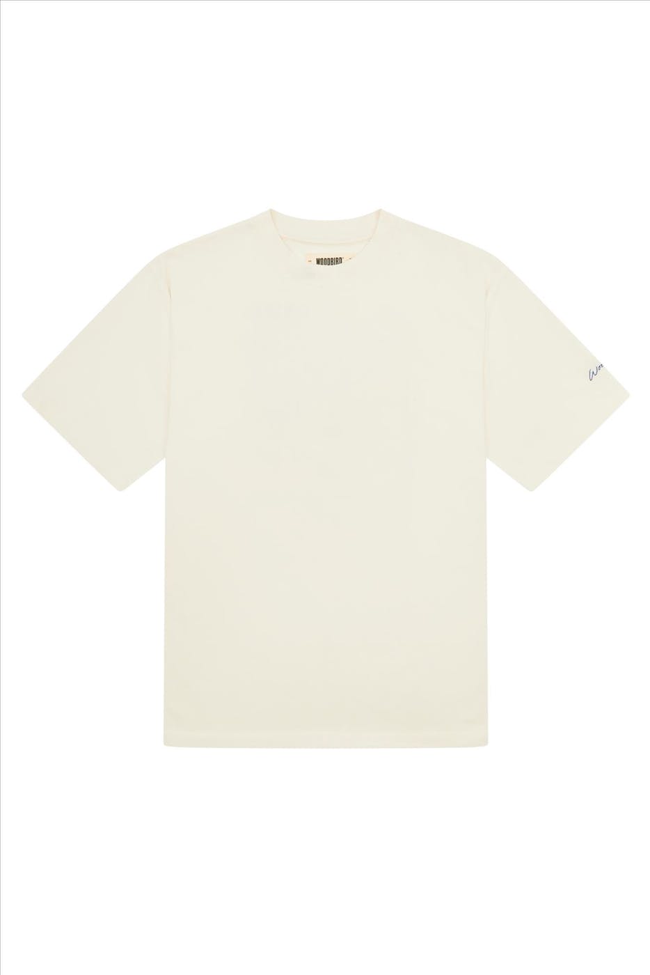 WOODBIRD - Ecru Baine Noodle T-shirt