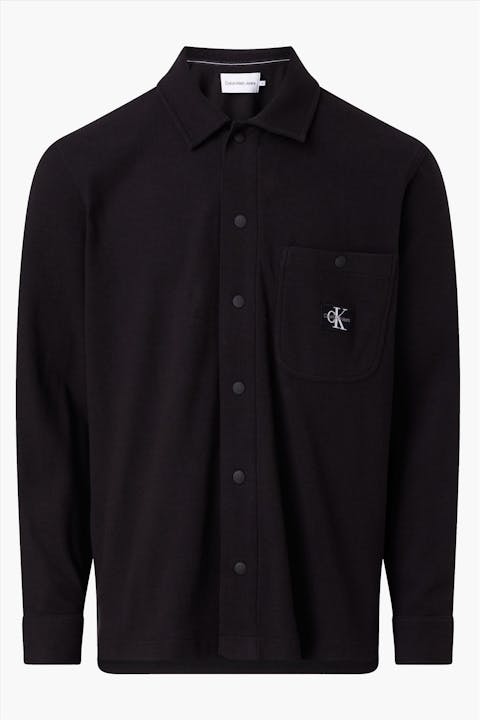 Calvin Klein Jeans - Zwart Logo Embleem overhemd