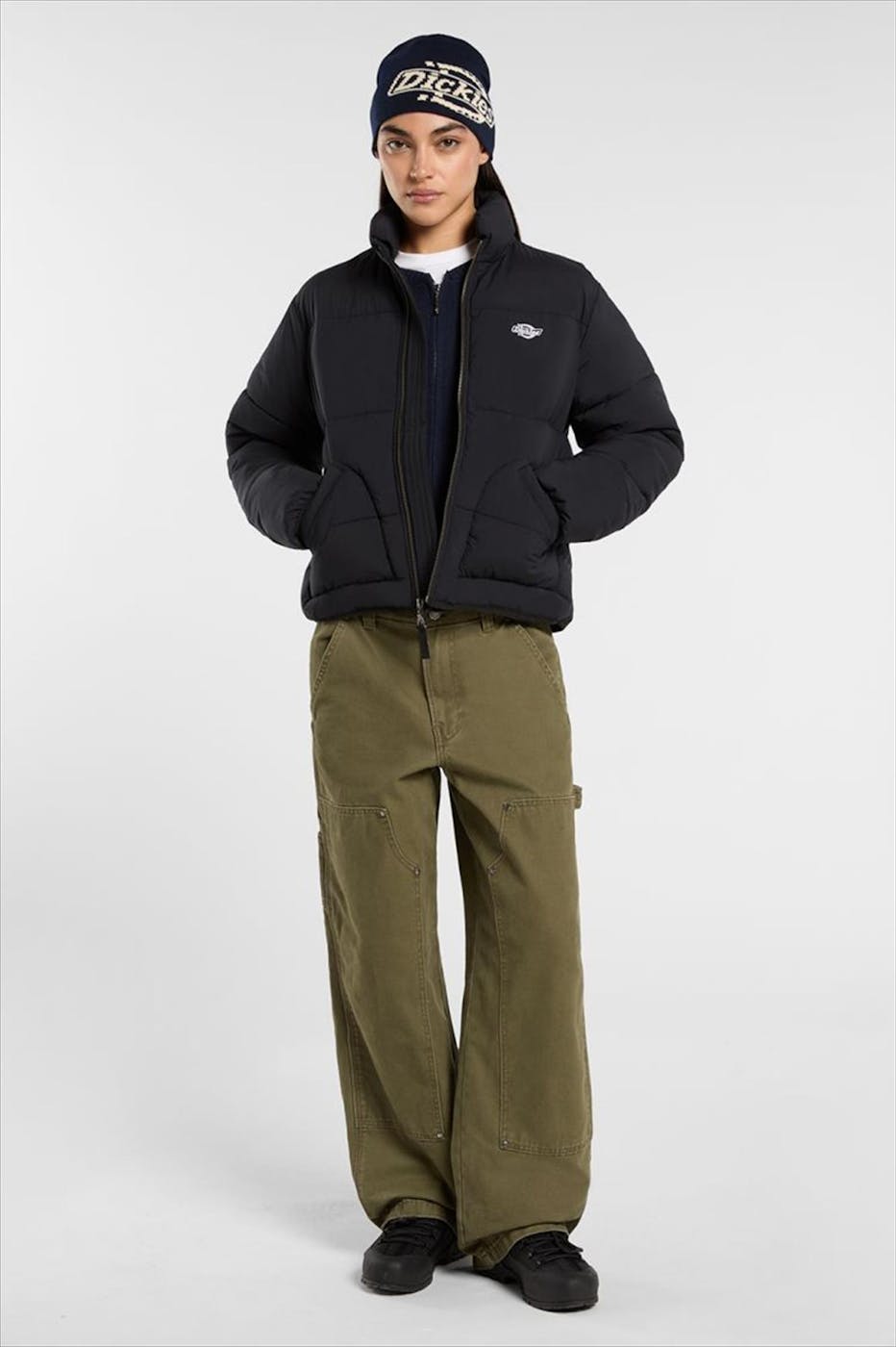 Dickies - Zwarte Summerdale pufferjas