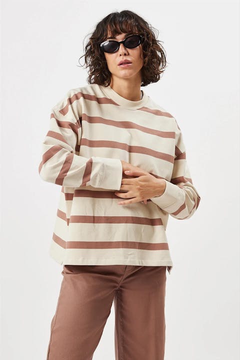 Minimum - Beige-bruine Mynie sweater
