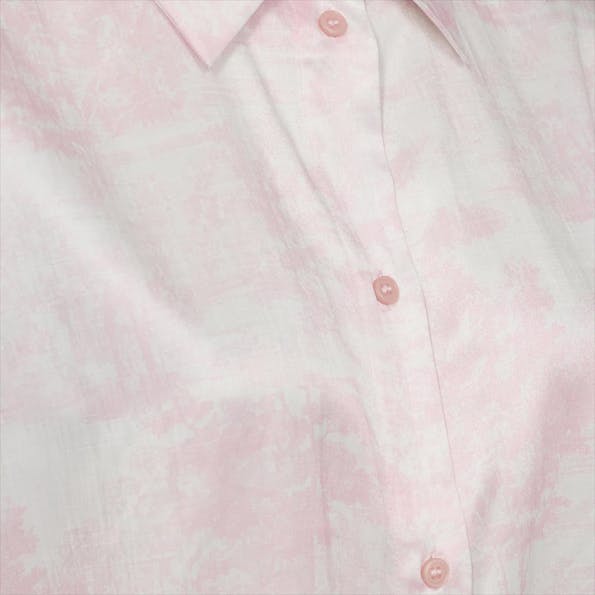 Minimum - Ecru-Lichtroze Anvas blouse