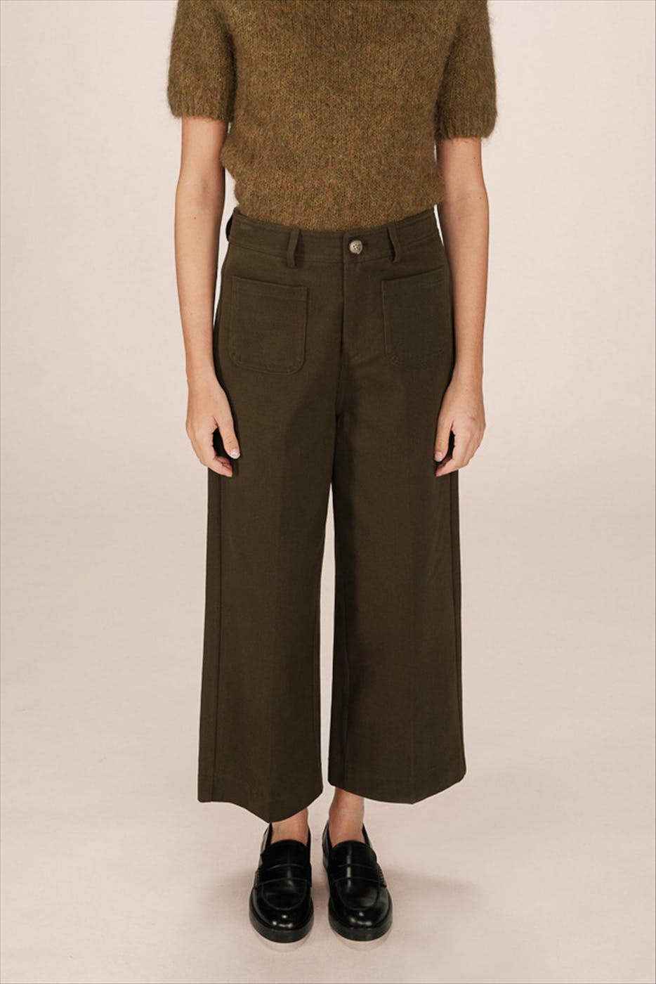 Grace & Mila - Kaki Sole broek