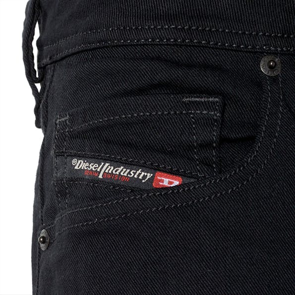 Diesel - Zwarte Larkee-Beex Tapered jeans
