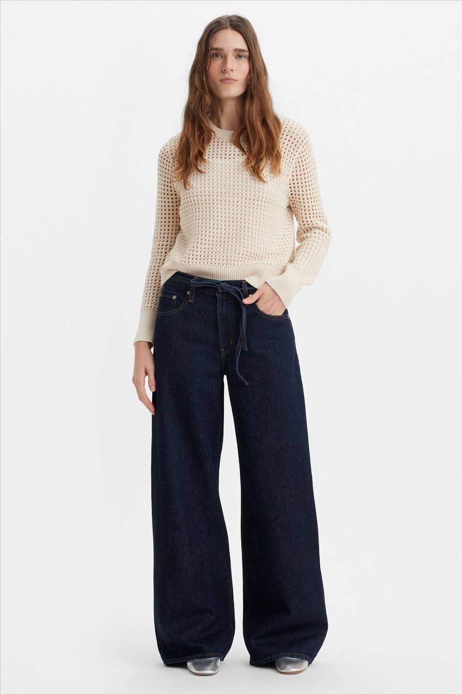 Levi's - Donkerblauwe XL Straight jeans