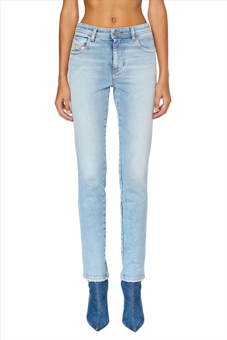 Diesel - Lichtblauwe 2015 Babhila Skinny jeans