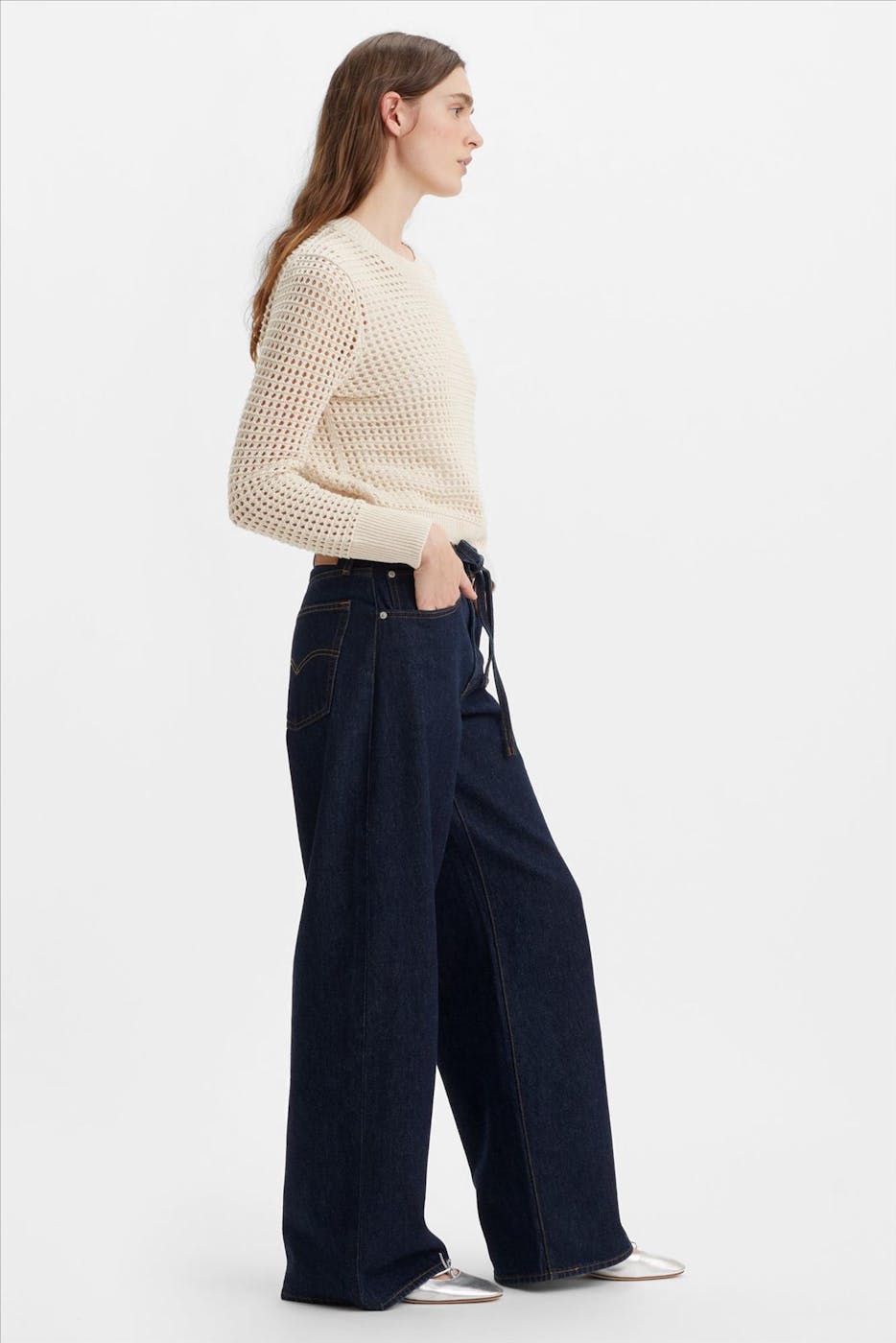 Levi's - Donkerblauwe XL Straight jeans
