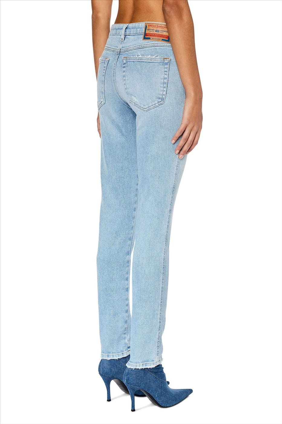 Diesel - Lichtblauwe 2015 Babhila Skinny jeans