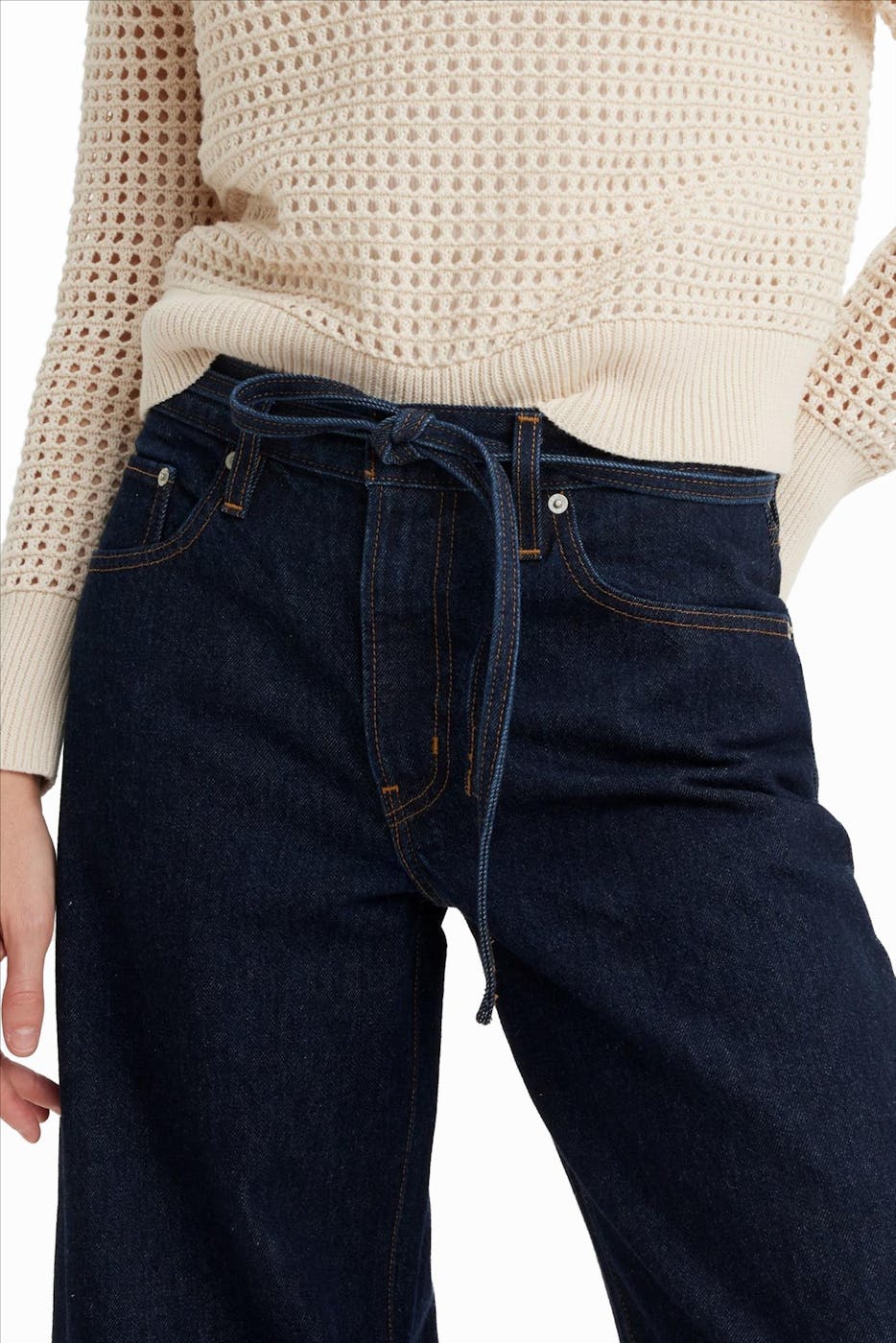 Levi's - Donkerblauwe XL Straight jeans