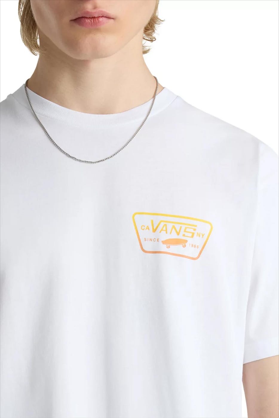 Vans  - Witte Full Patch Back T-shirt